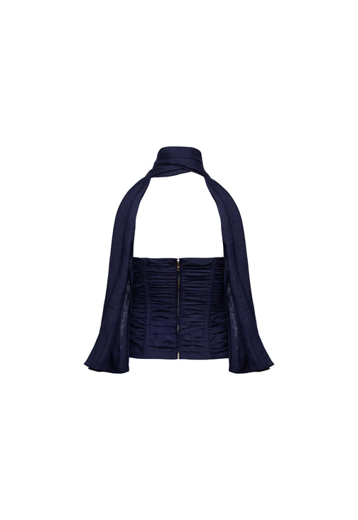 ISLAND BODICE - NAVY