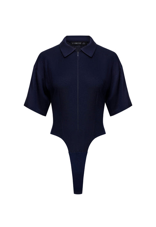 AZURE BODYSUIT - NAVY
