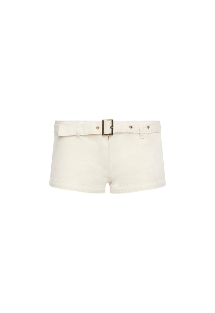 AFTERGLOW MINI SHORT - BEIGE