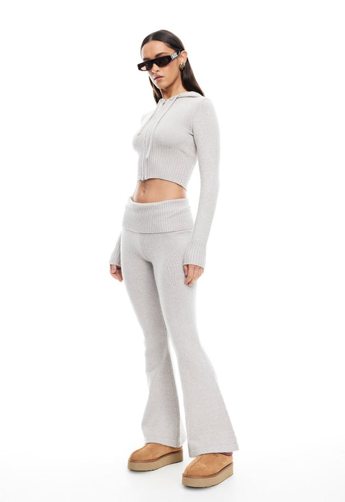 MUSE KNIT PANT - CLOUD