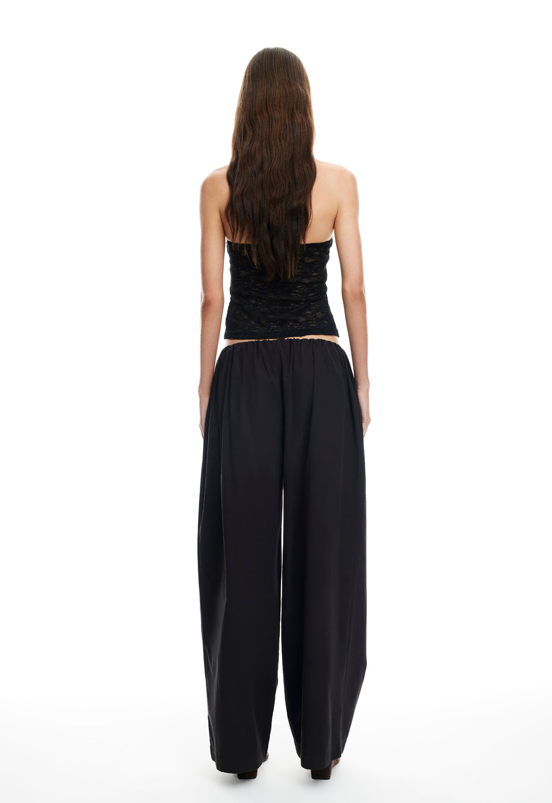 PALISADES HALTER TOP - NOIR