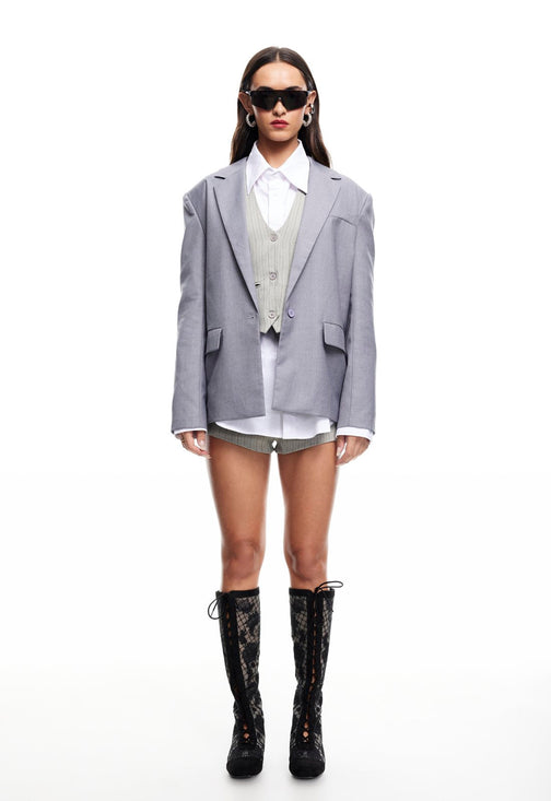 CHLOE BLAZER  - ASH