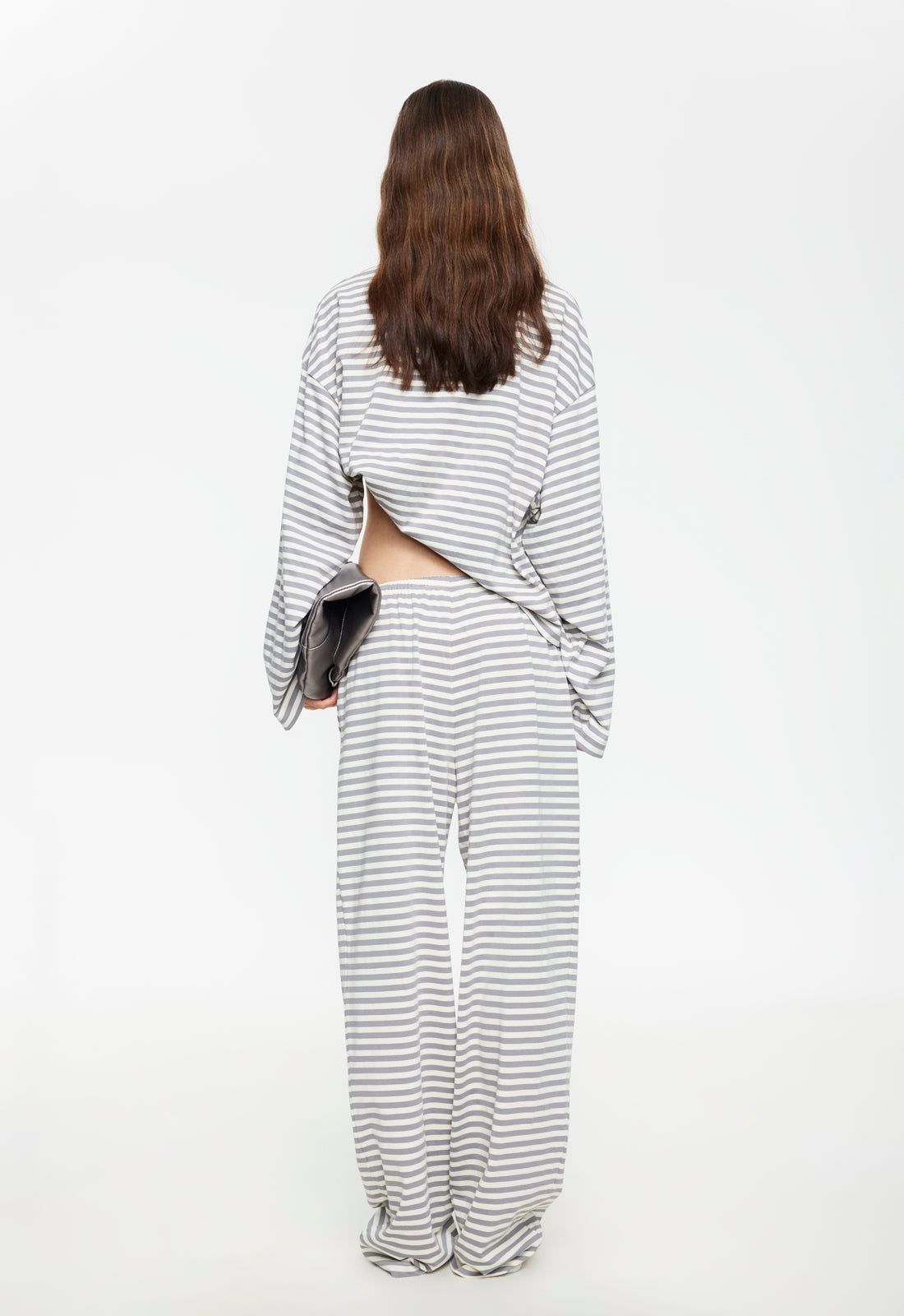BLOOM PANT - ASH STRIPE