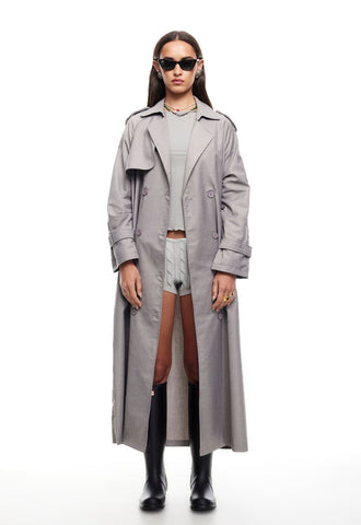 PENNY TRENCH + BELLA CROPPED TRENCH