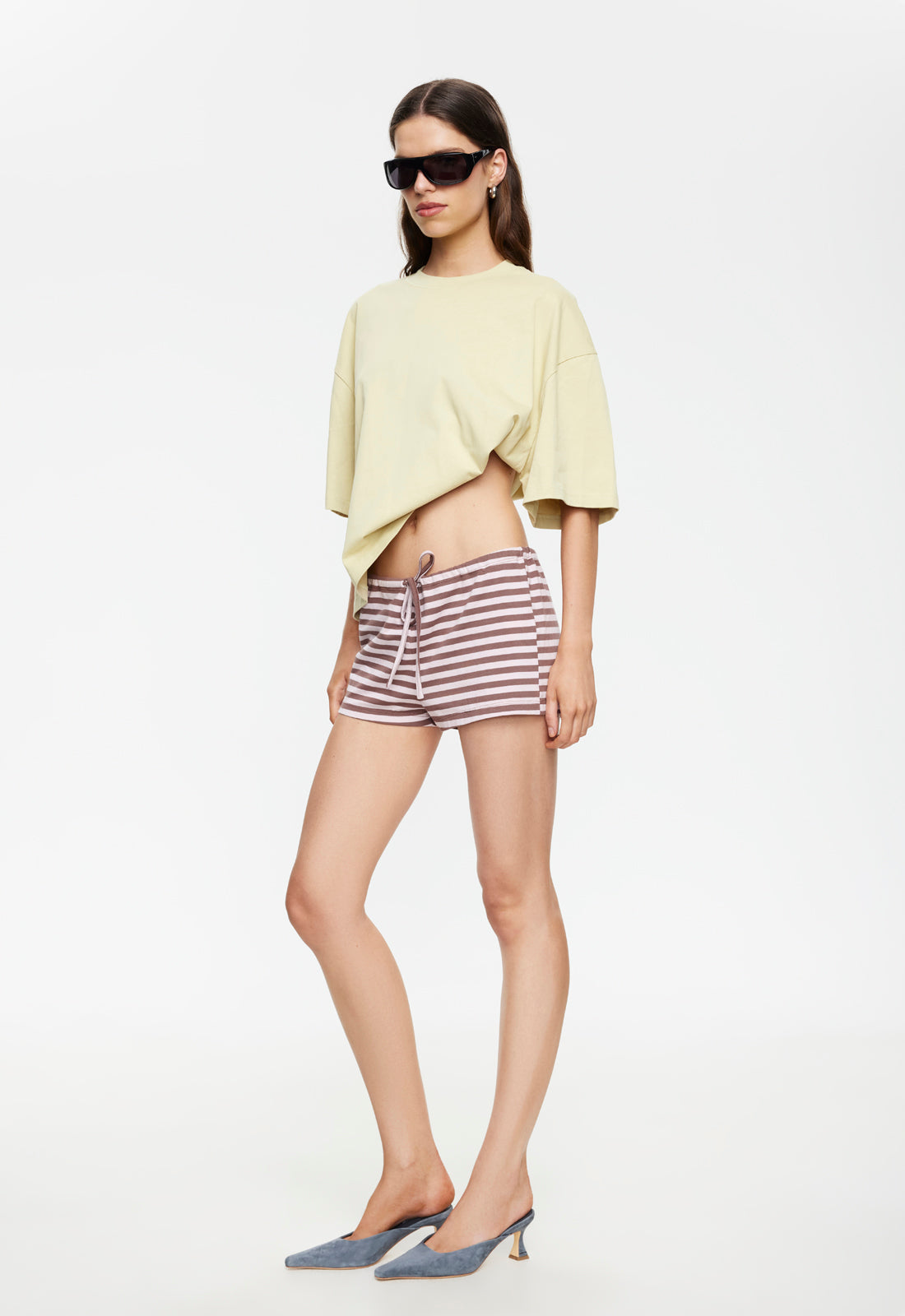 BLOOM SHORT SLEEVE - BEIGE