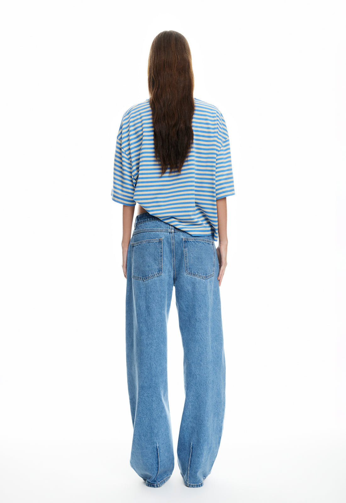 BLOOM SHORT SLEEVE - MICKEY BLUE STRIPE