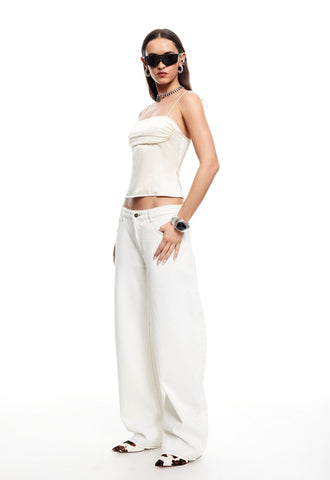 BLOOM LONG SLEEVE CHCO SEA + HORSESHOE JEAN PORCELAIN