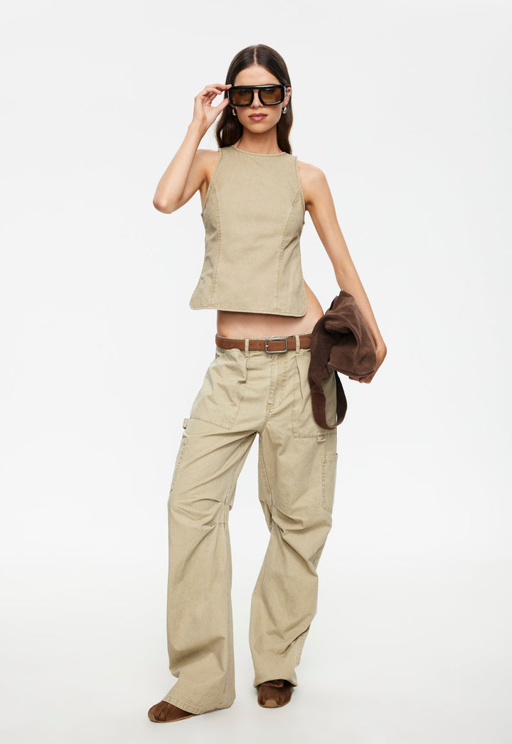 HARMONY TOP - TAN