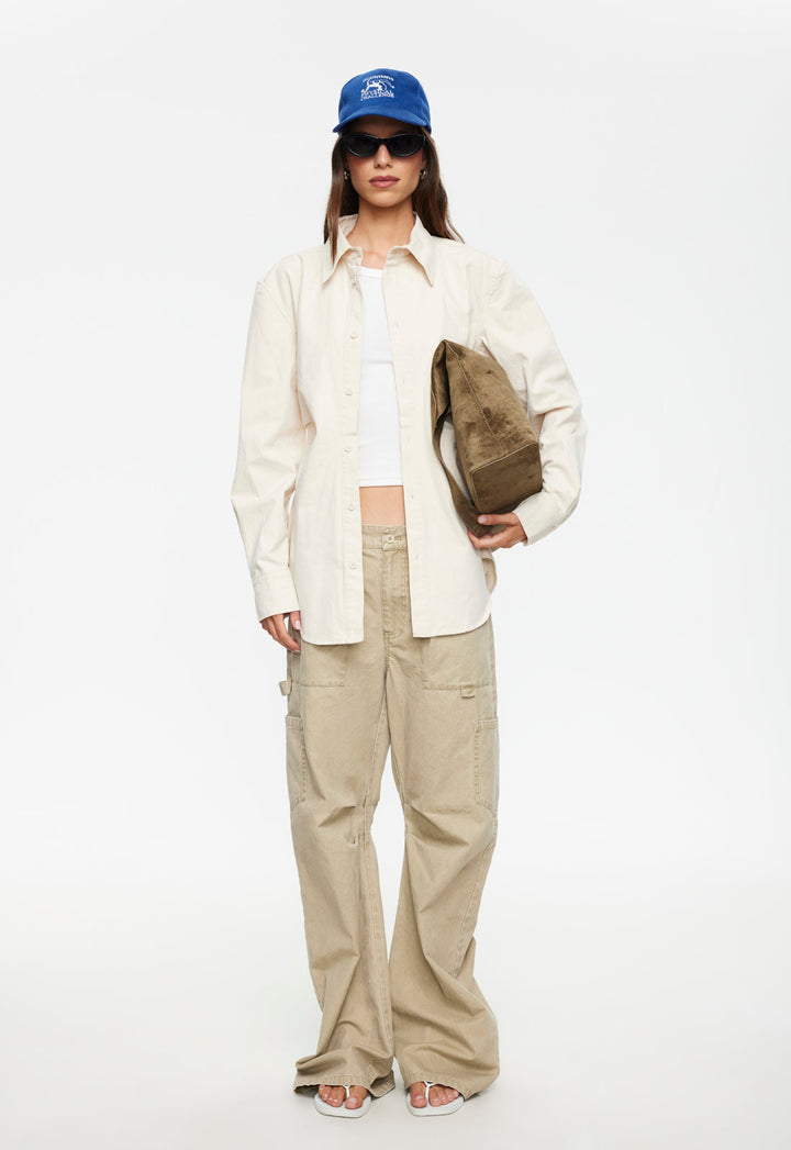NAOMI SHIRT - BEIGE