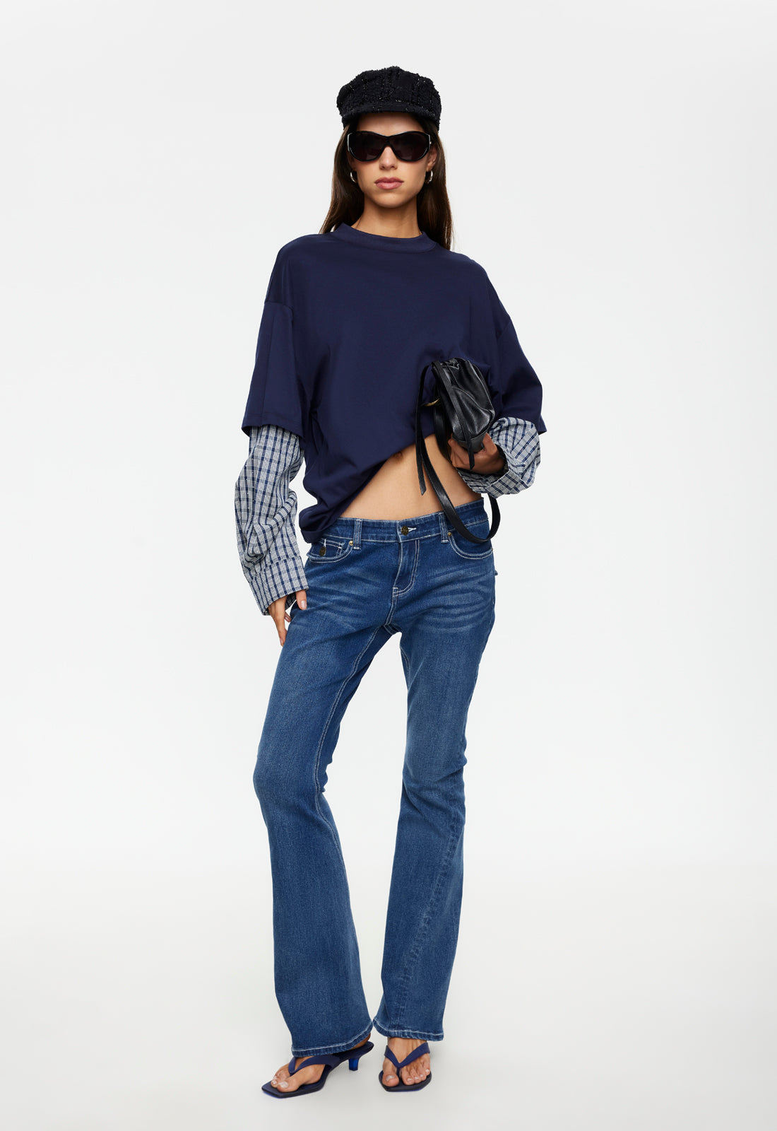 MARY-KATE JEAN - MID BLUE