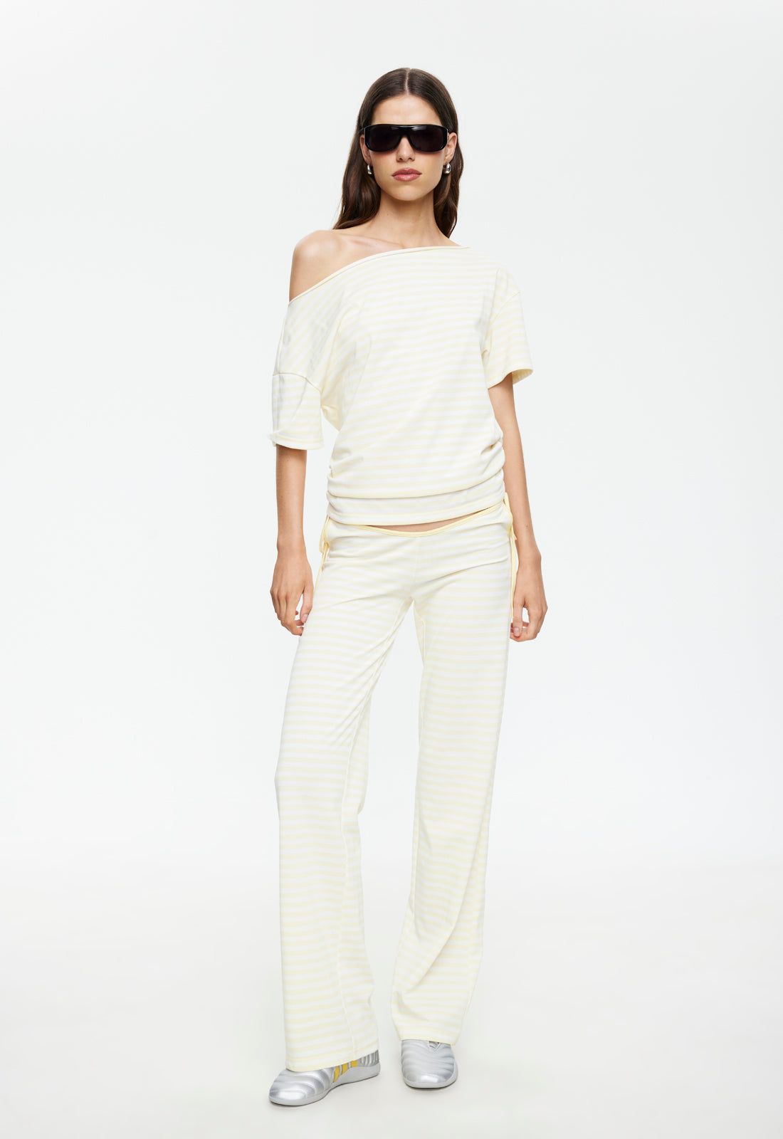 BLOOM TIE PANT - LEMONTINI