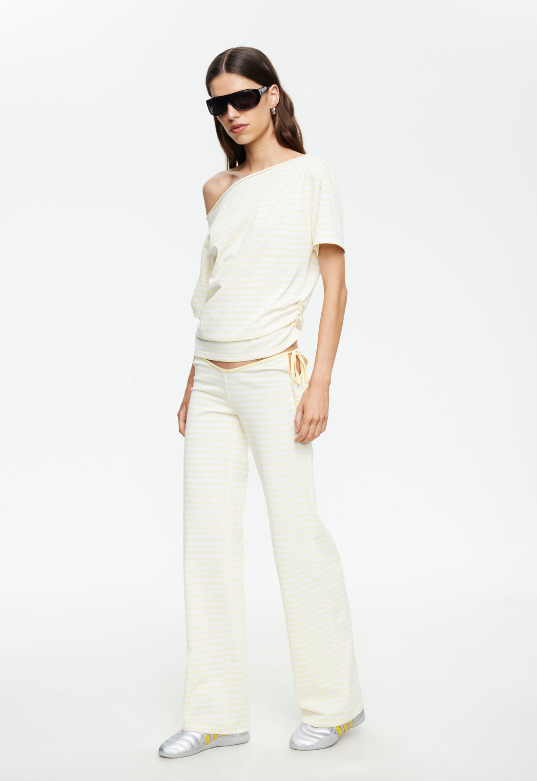 BLOOM TIE PANT - LEMONTINI