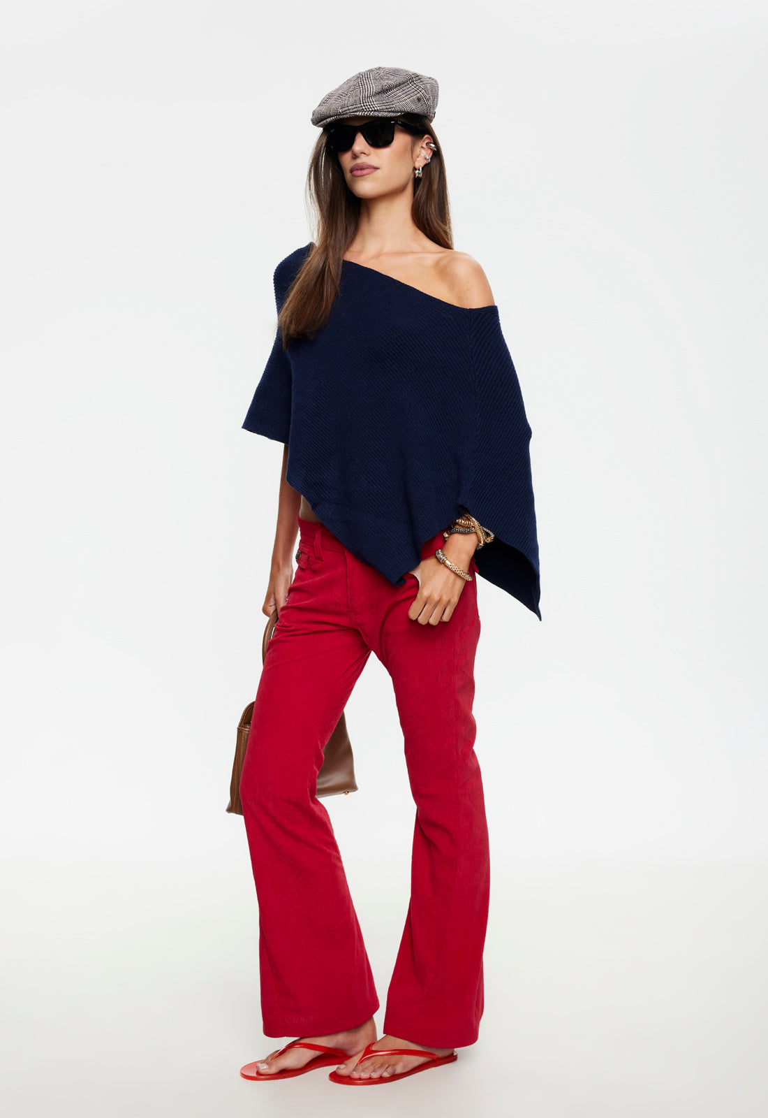 MARY-KATE PANT - ROUGE