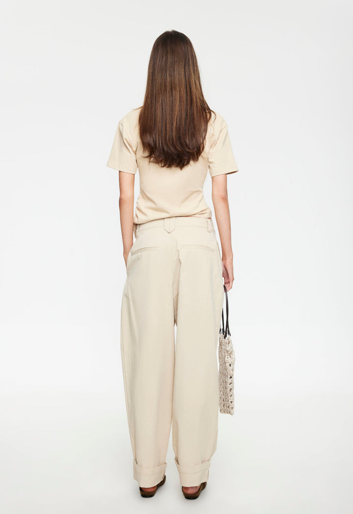 IN TRANSIT TEE - ALMOND