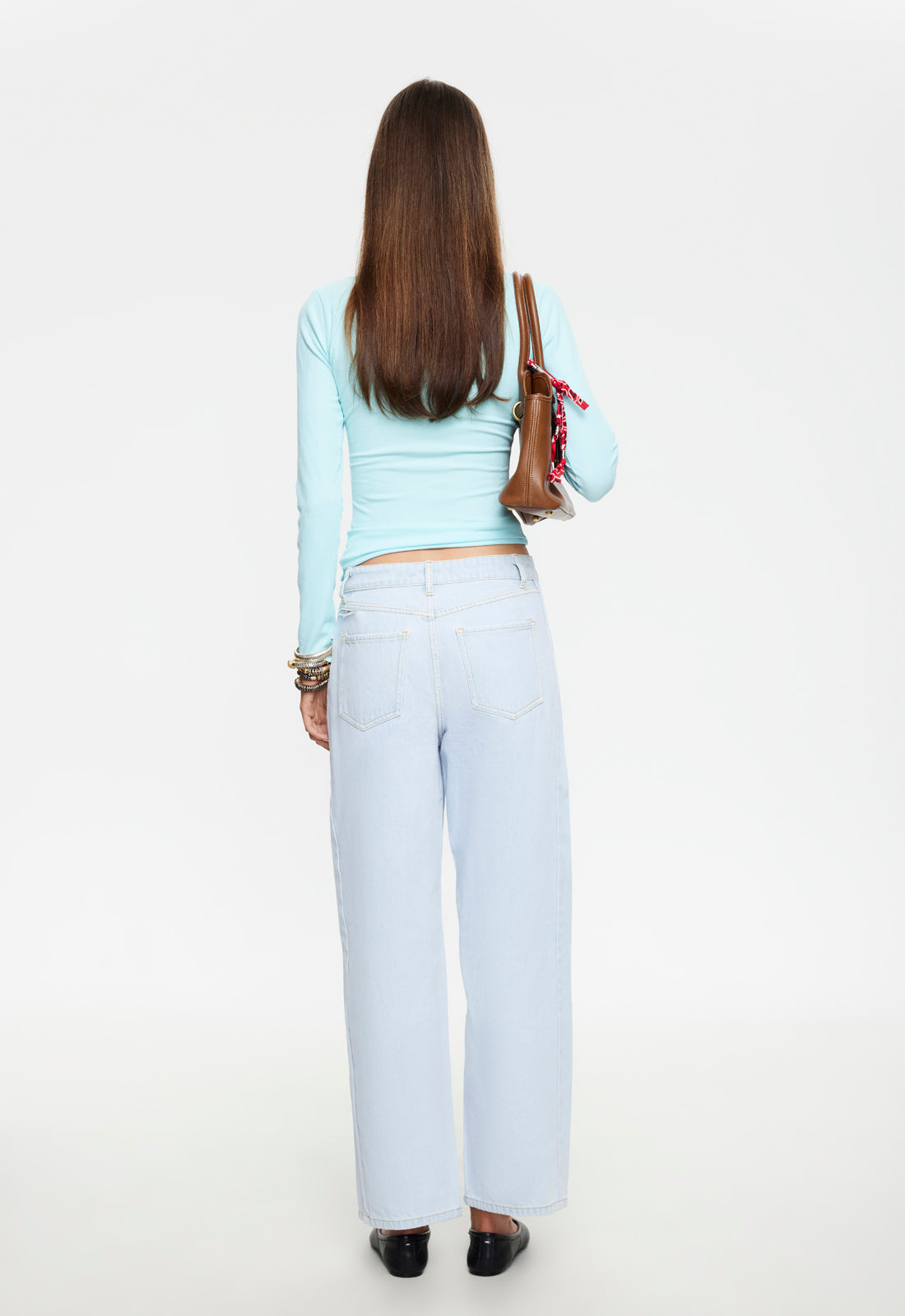 LITTLE J LONG SLEEVE - SKY BLUE