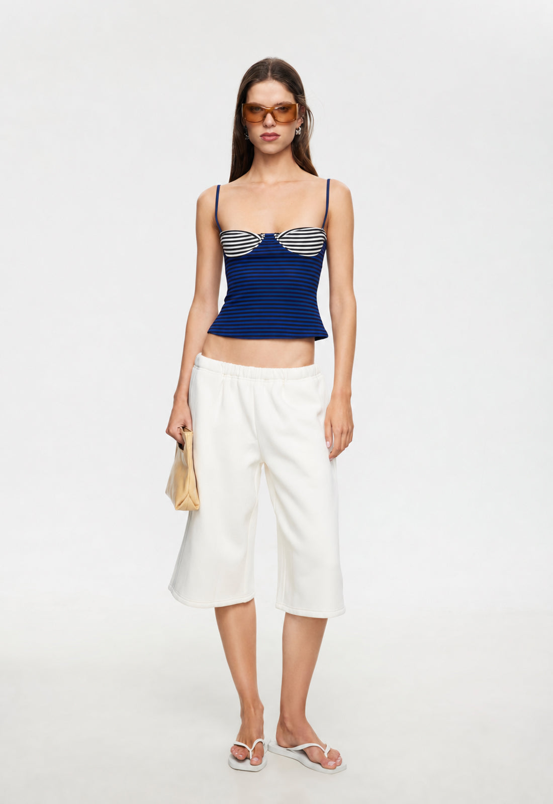 BLOOM TANK - COBALT STRIPE