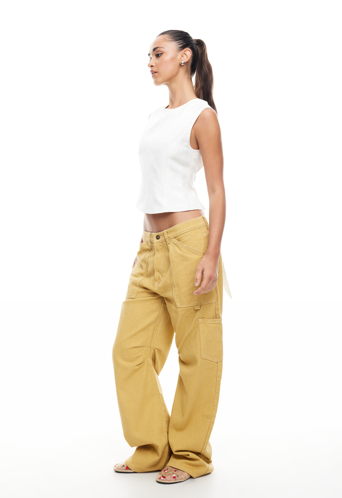 MIAMI VICE PANT - MUSTARD