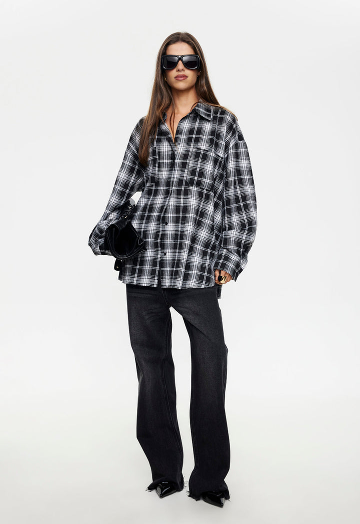 CLARITY SHIRT - PITCH PLAID
