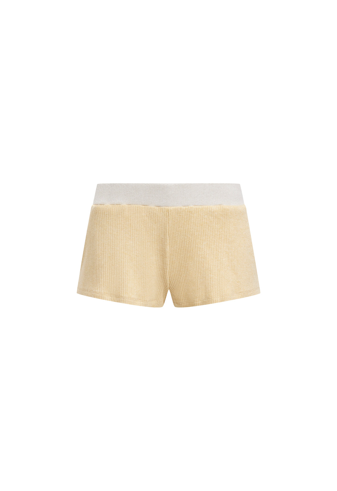 VITA KNIT SHORT - MUSTARD