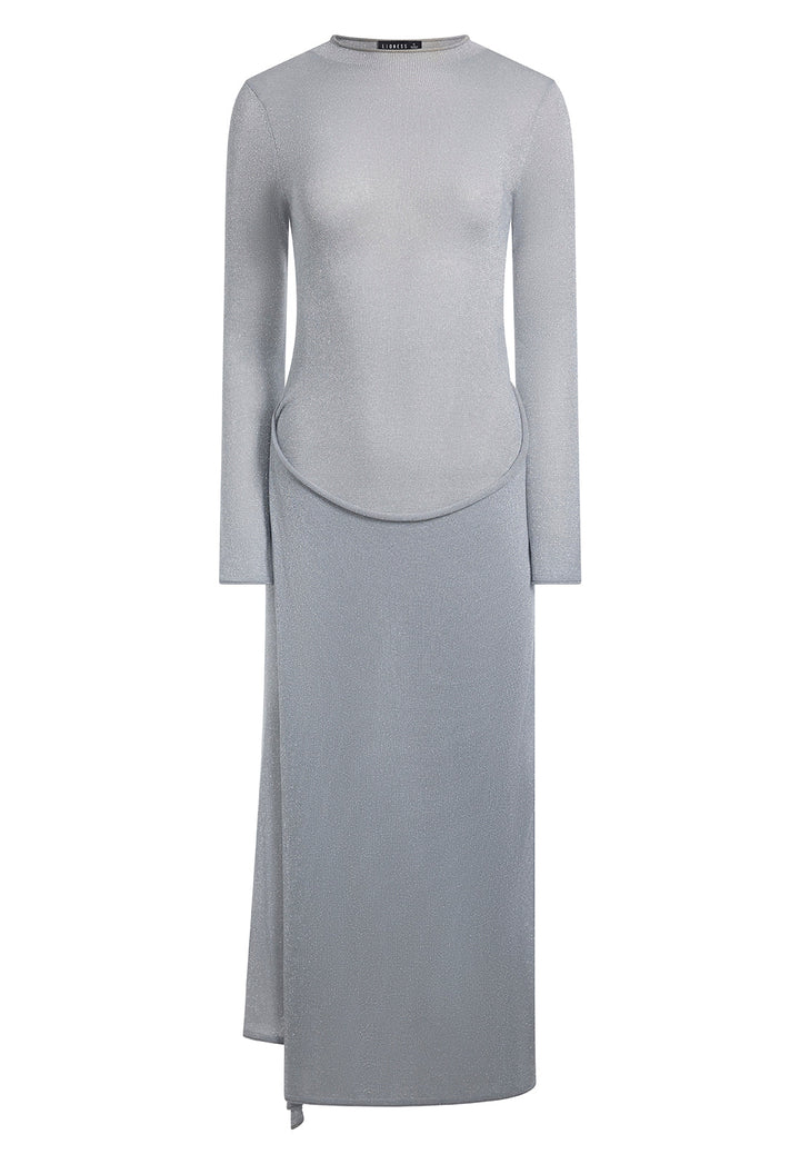RESOLUTION MAXI DRESS - SILVER
