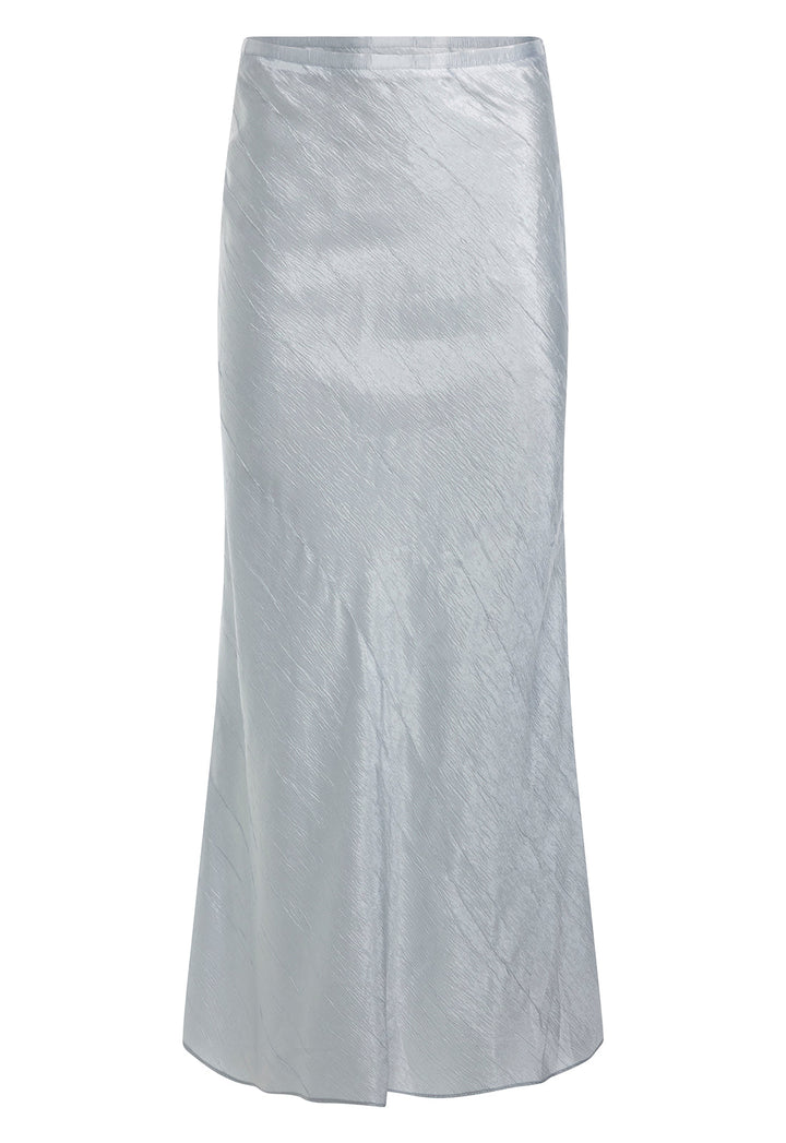 HUDSON MAXI SKIRT - SILVER