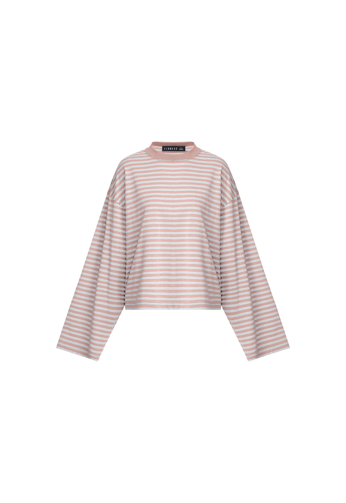 BLOOM LONG SLEEVE - MUTED PASTELS STRIPE