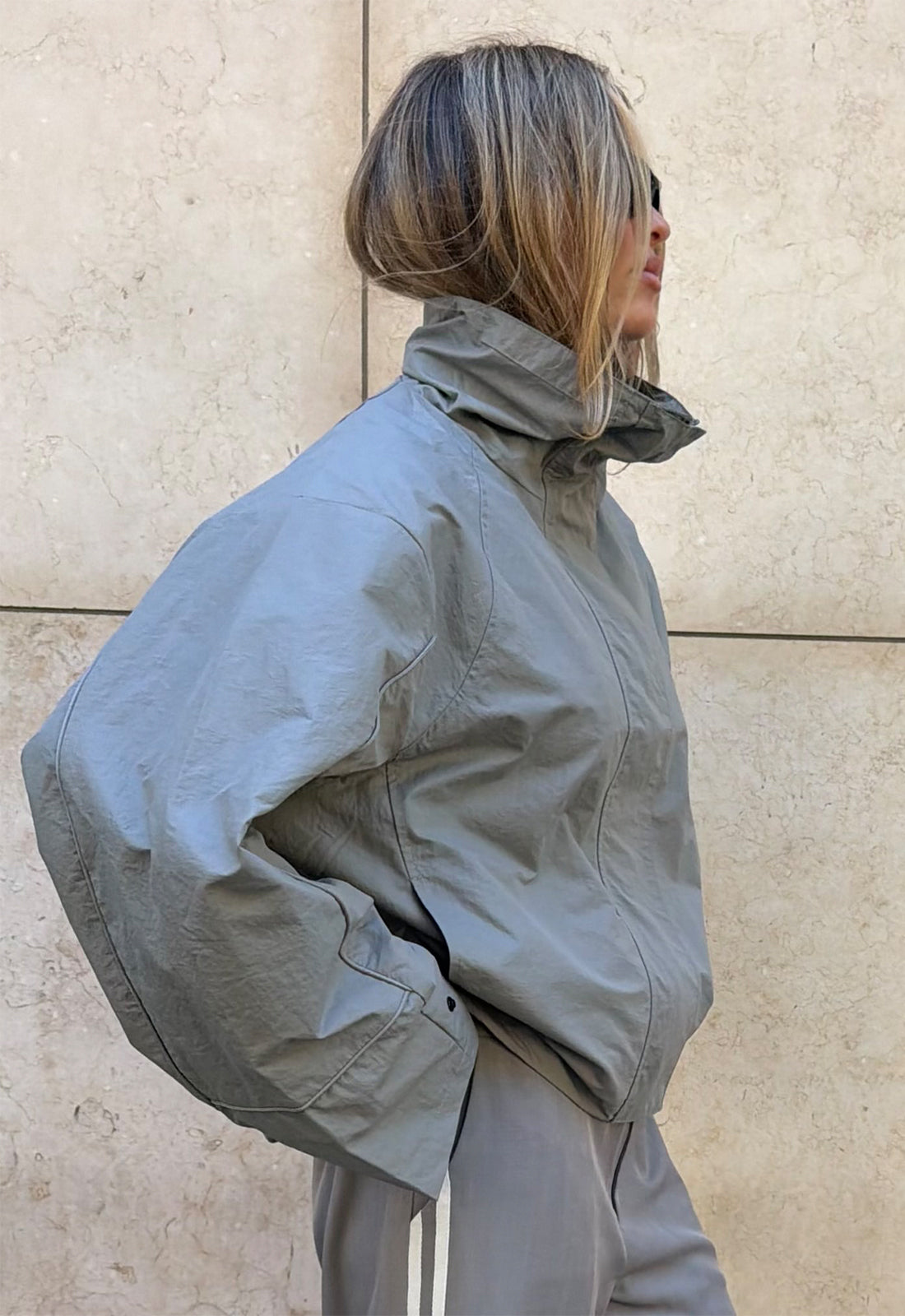 SHORELINE WINDBREAKER - SILVER