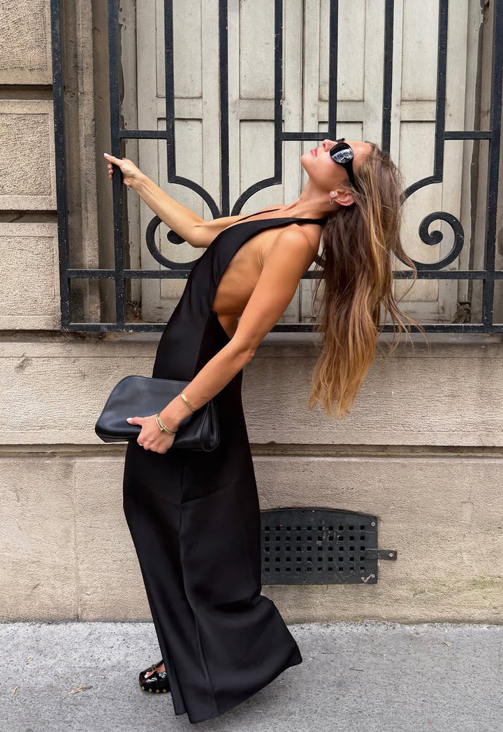 BARE MAXI DRESS - NOIR