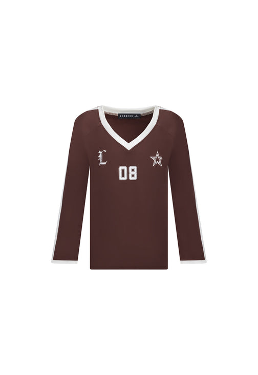 SPECTATE TOP LONG SLEEVE - COFFEE