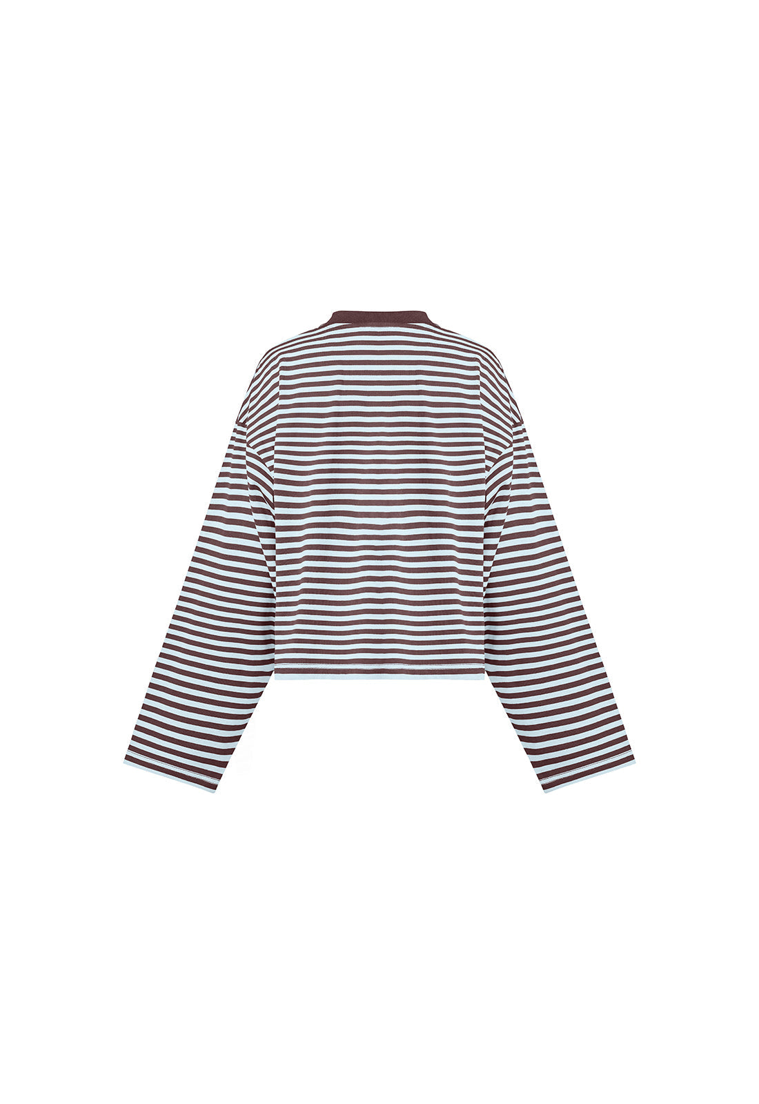 BLOOM LONG SLEEVE - CHOCOLATE SEA STRIPE