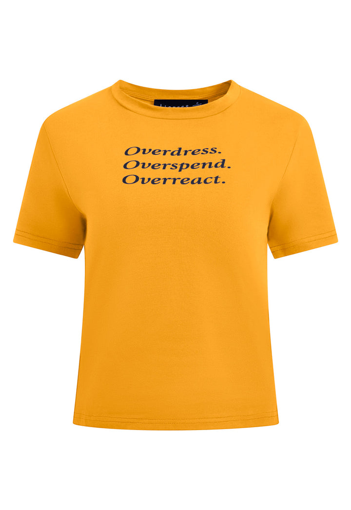OVERDRESSED TEE - SHERBET