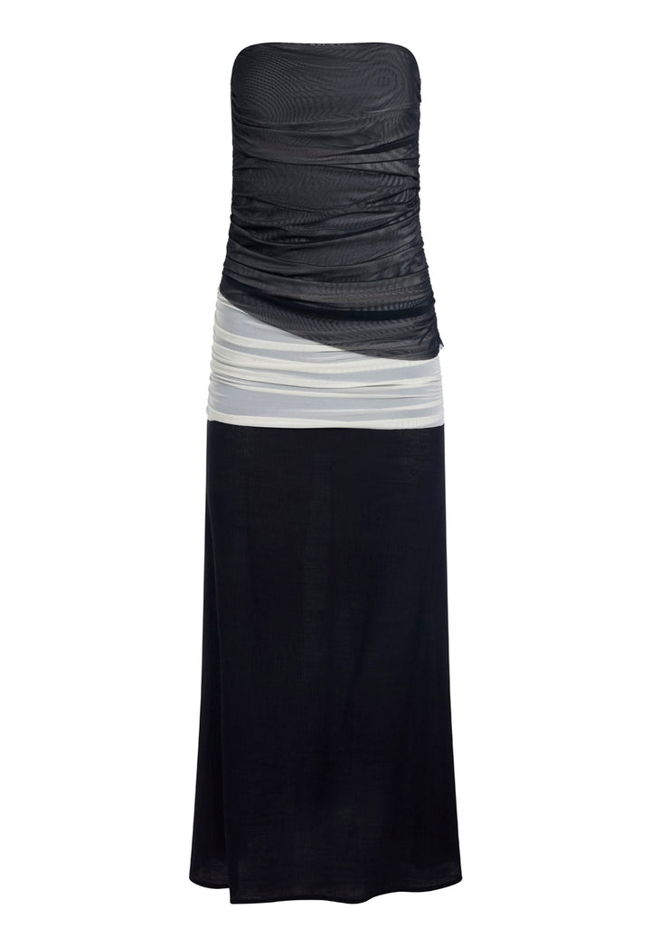 TABLOID MAXI DRESS - DUSK