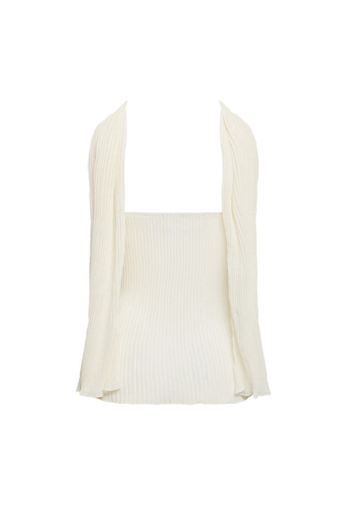 FORD STRAPLESS TOP - IVORY