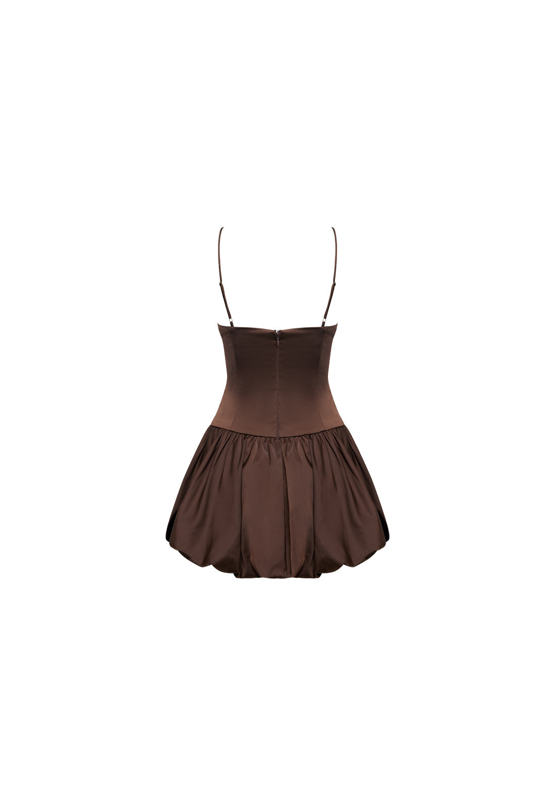 DOLLHOUSE MINI DRESS - COFFEE