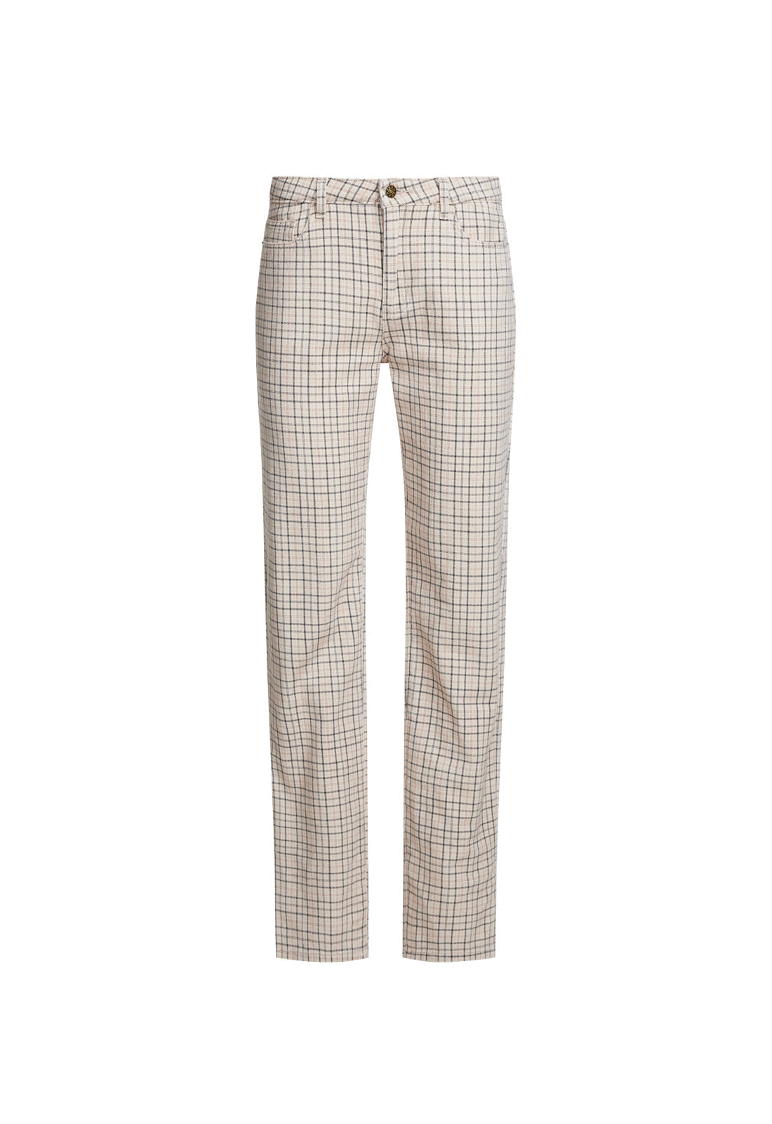 ALABAMA JEANS - ALMOND PLAID