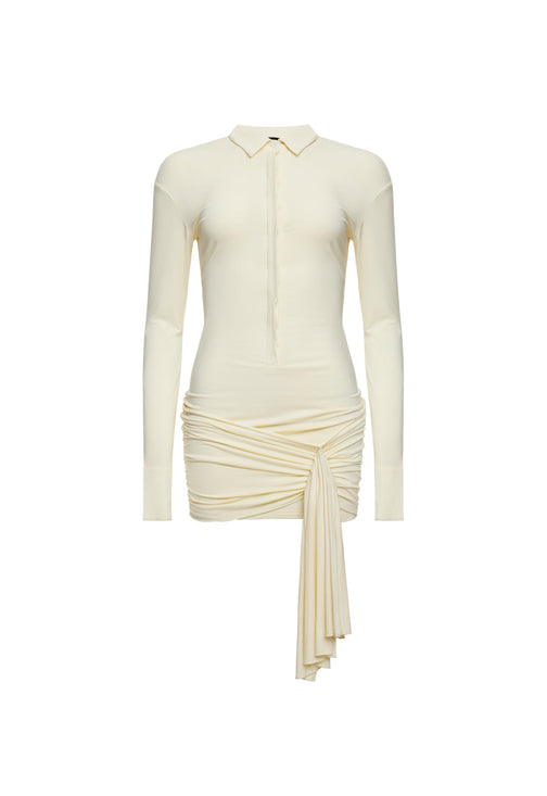 SOHO MINI DRESS - CREAM