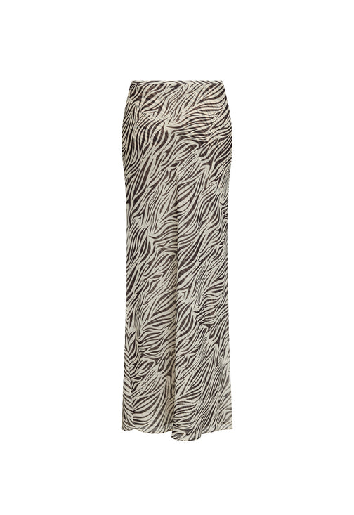 ENDLESS MAXI SKIRT - ZEBRA