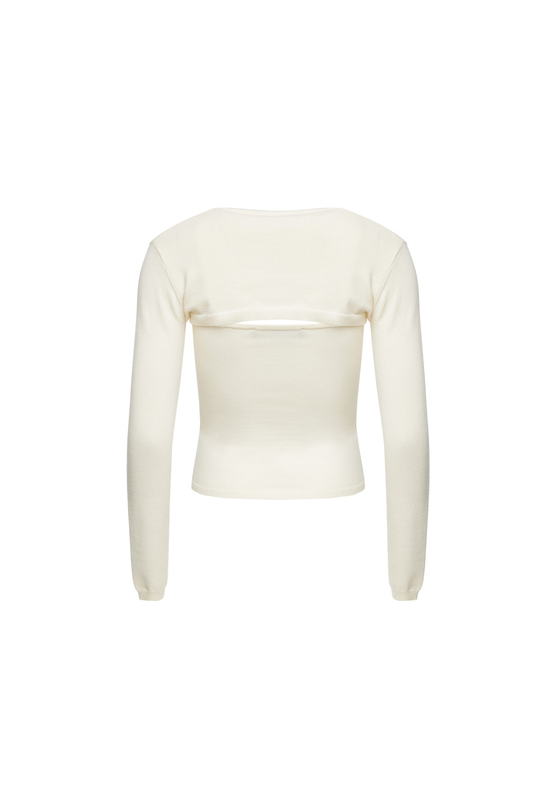 TROIS LONG SLEEVE - IVORY