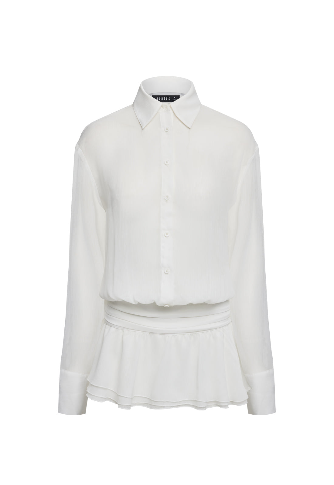 GIRLS GIRLS GIRLS MINI DRESS - SNOW