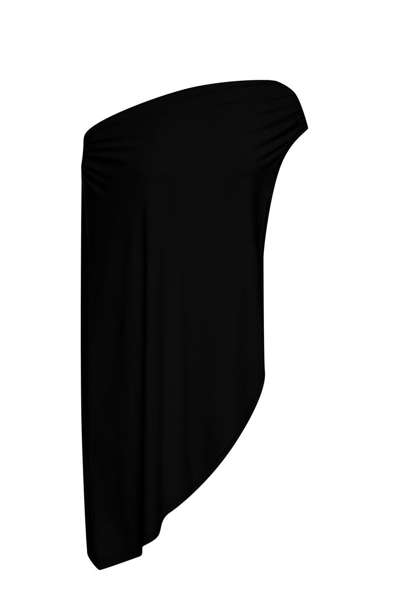 REBORN PONCHO - NOIR