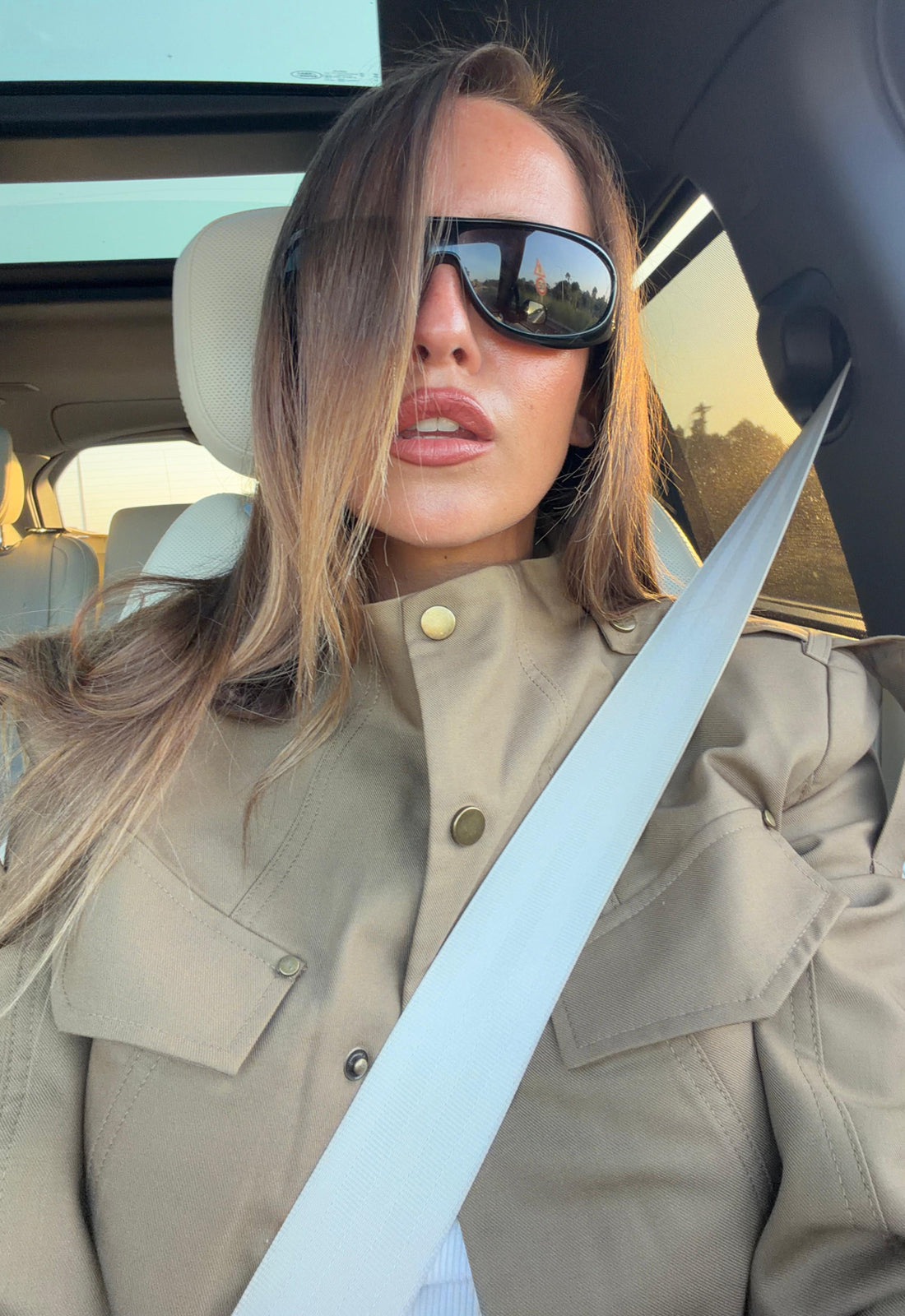 ALLURE JACKET - CAMEL