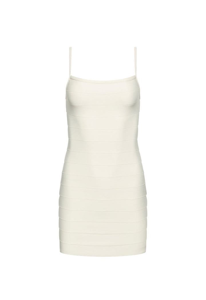 MALIBU MINI DRESS - CREAM