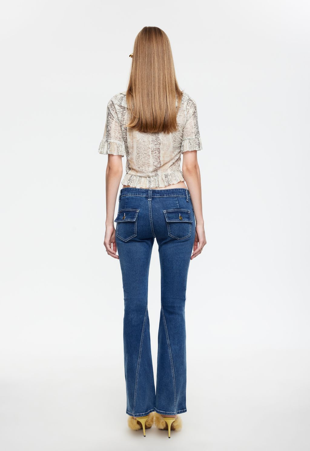 MARY-KATE JEAN - MID BLUE