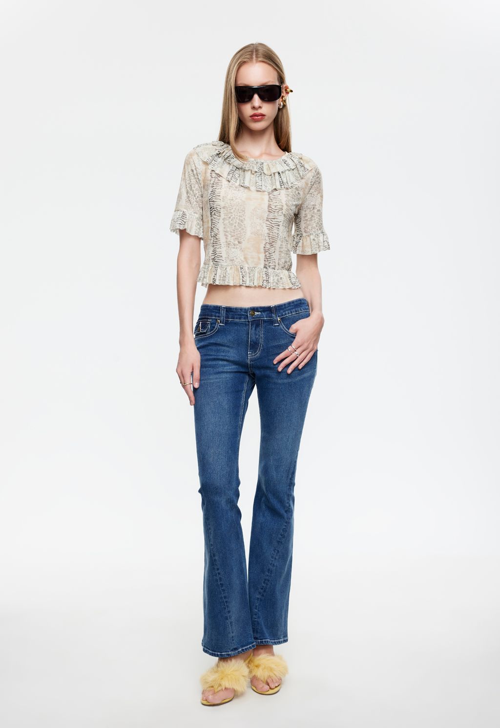 MARY-KATE JEAN - MID BLUE