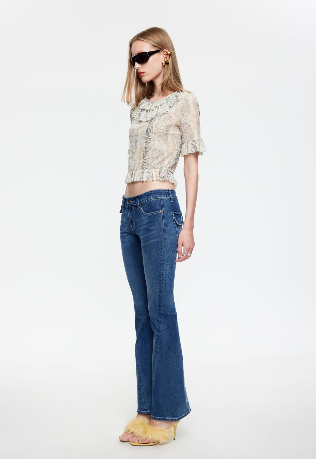 MARY-KATE JEAN - MID BLUE