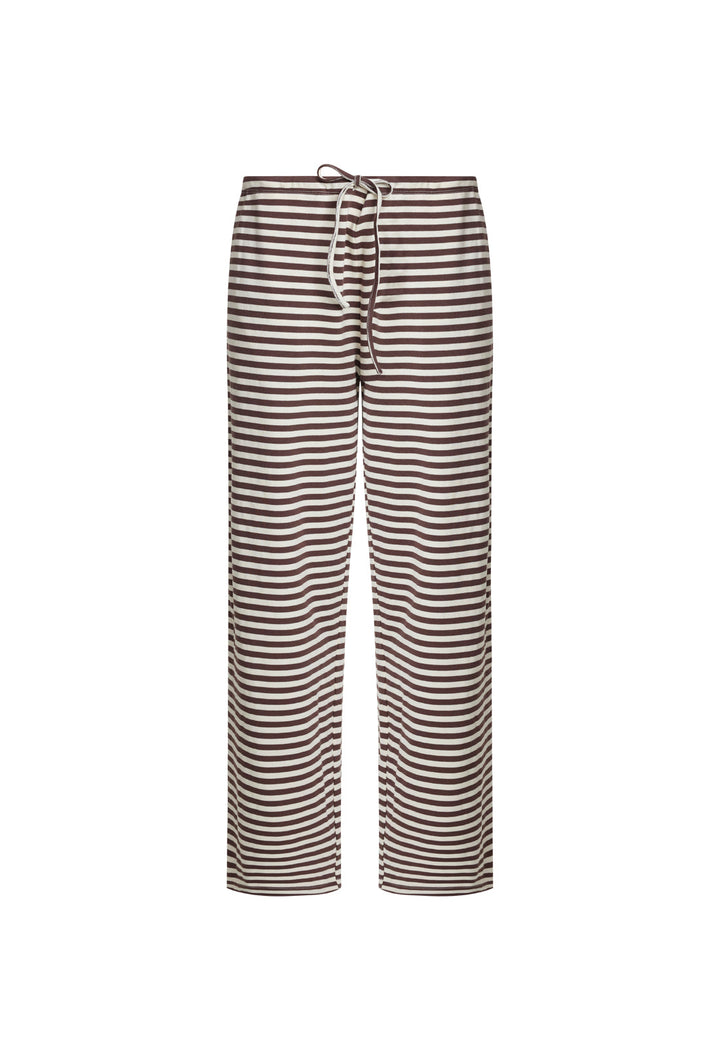 BLOOM PANT - DARK CHOCOLATE STRIPE