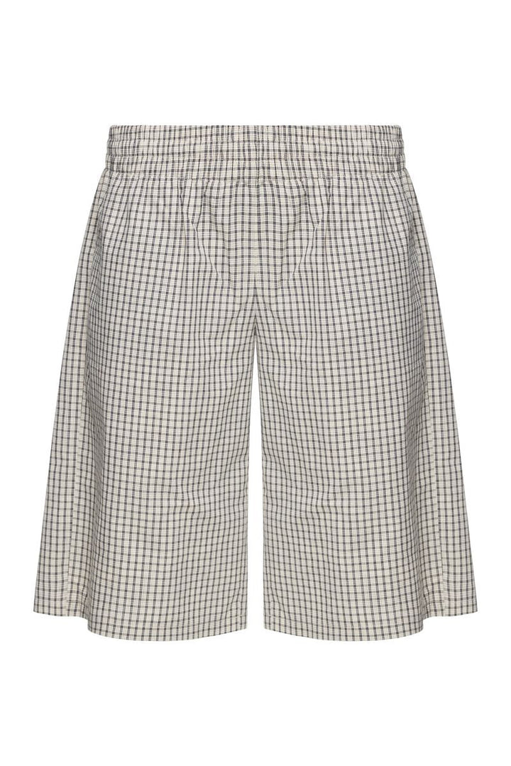 SEVIGNEY LONG SHORT - CREAM CHECK