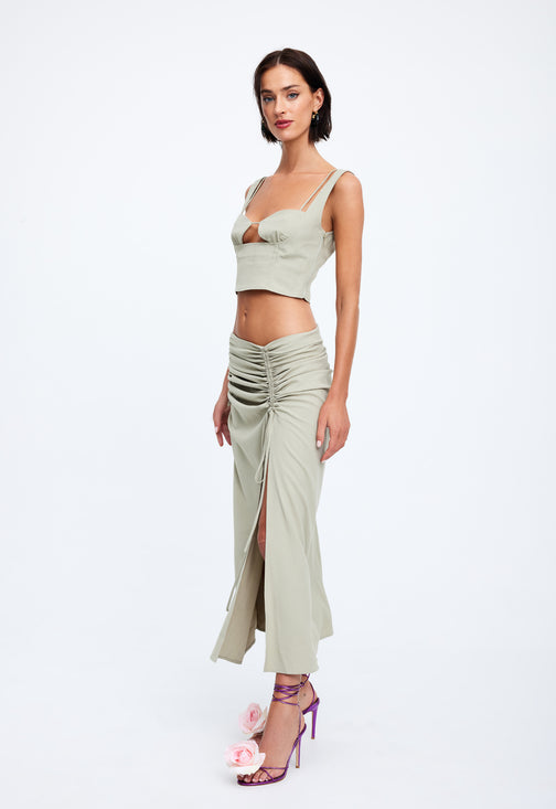 ODETTE TOP - SAGE