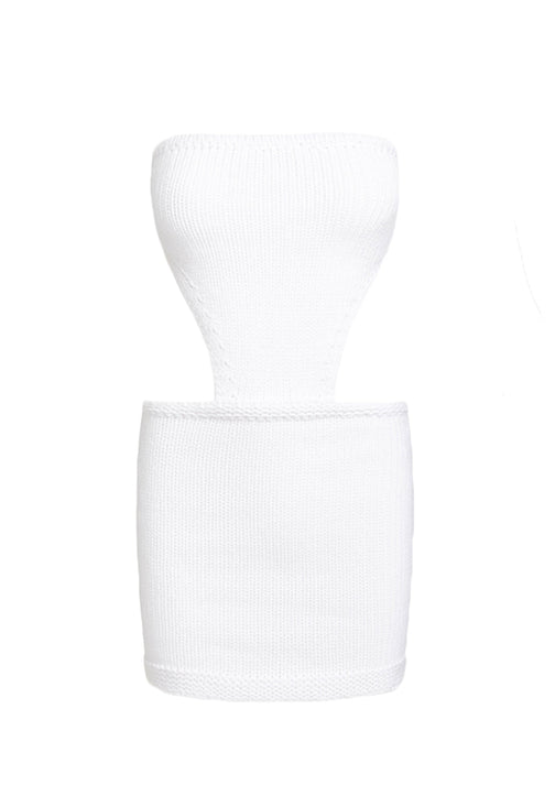REIGNITE MINI DRESS - WHITE