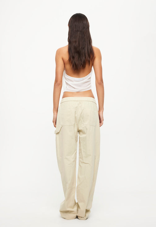 FOUNTAIN TAILORED PANT - BEIGE